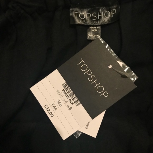 SOLD -BNWT Topshop Bardot linen dress - Picture 3 of 7